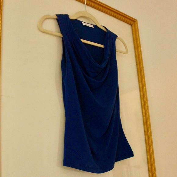 Calvin Klein Cowl Neck Sleeveless Top - Picture 3 of 6